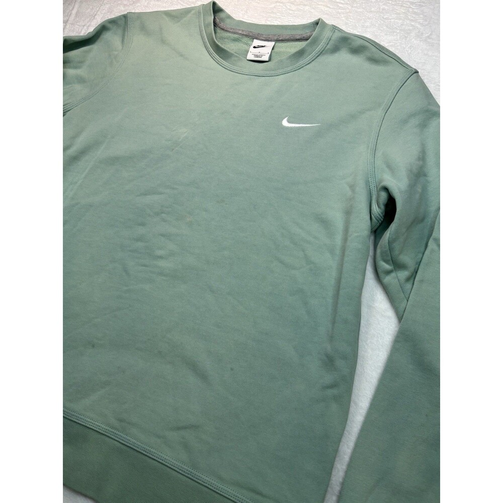 Nike Sportswear Club Fleece French Terry Crewneck Pistachio Women’s Large